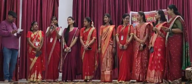 (दुर्ग)संगीत महाविद्यालय दुर्ग में नवरात्रि पर“भाव राग मंजरी कार्यक्रम