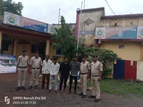 (राजनांदगांव) राजनांदगांव पुलिस की बड़ी कार्रवाई — 26 असामाजिक तत्वों पर कसा शिकंजा