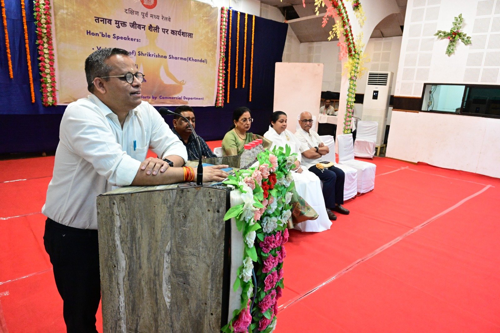 (बिलासपुर) तनाव-मुक्त जीवन शैली पर प्रेरणादायक कार्यशाला का सफल आयोजन