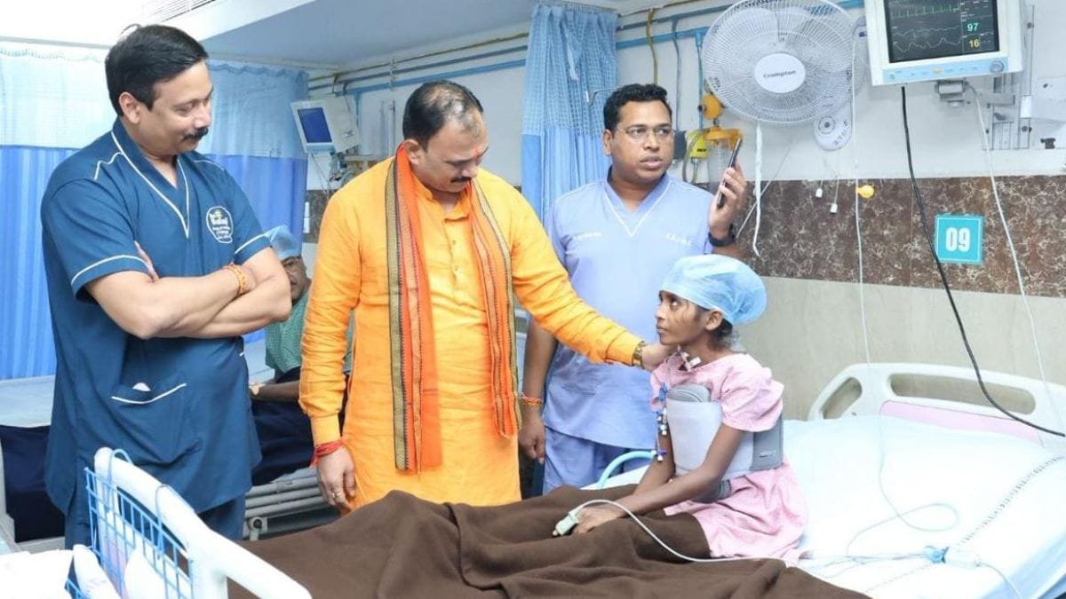 (रायपुर) दिल की बीमारी से ठीक होकर घर लौट रही है मासूम शांभवी