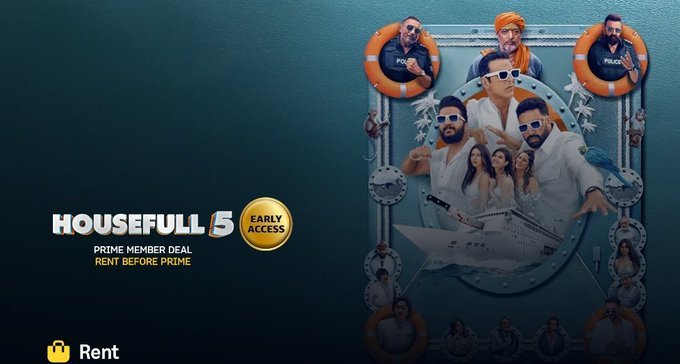 सिनेमाघरों के बाद ओटीटी पर रिलीज हुई हाउसफुल 5, अमेजन प्राइम वीडियो पर हुई स्ट्रीम