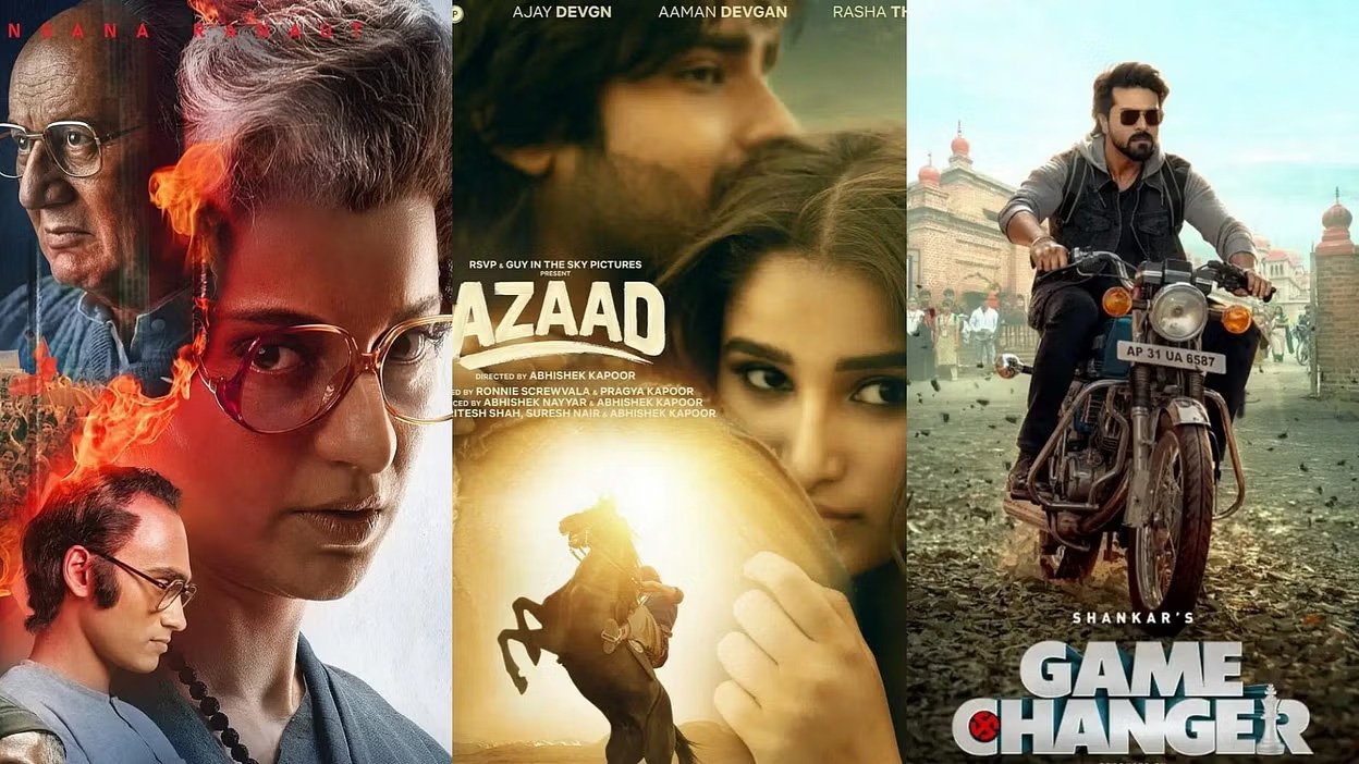 बॉक्स ऑफिस पर दर्शकों के लिए तरसी आजाद और इमरजेंसी, जानिए कैसा है अन्य फिल्मो का हाल 