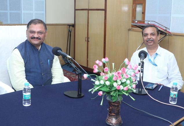  (रायपुर)  आकाशवाणी केन्द्र से होगा सेवा पखवाड़ा पर विशेष वार्ता का प्रसारण