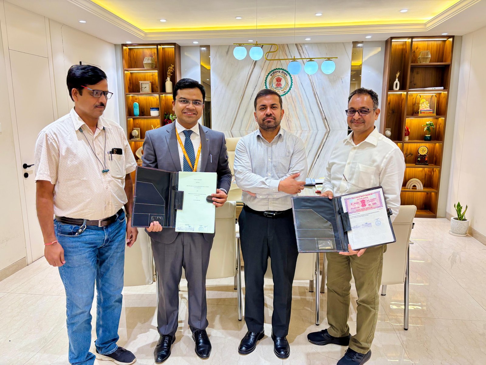 (कोरबा) कोरबा पश्चिम में प्रस्तावित 2 म660 मेगावॉट क्षमता की ताप विद्युत परियोजना हेतु इंडियन रेलवे फाइनेंस कारपोरेशन से ऋण अनुबंध