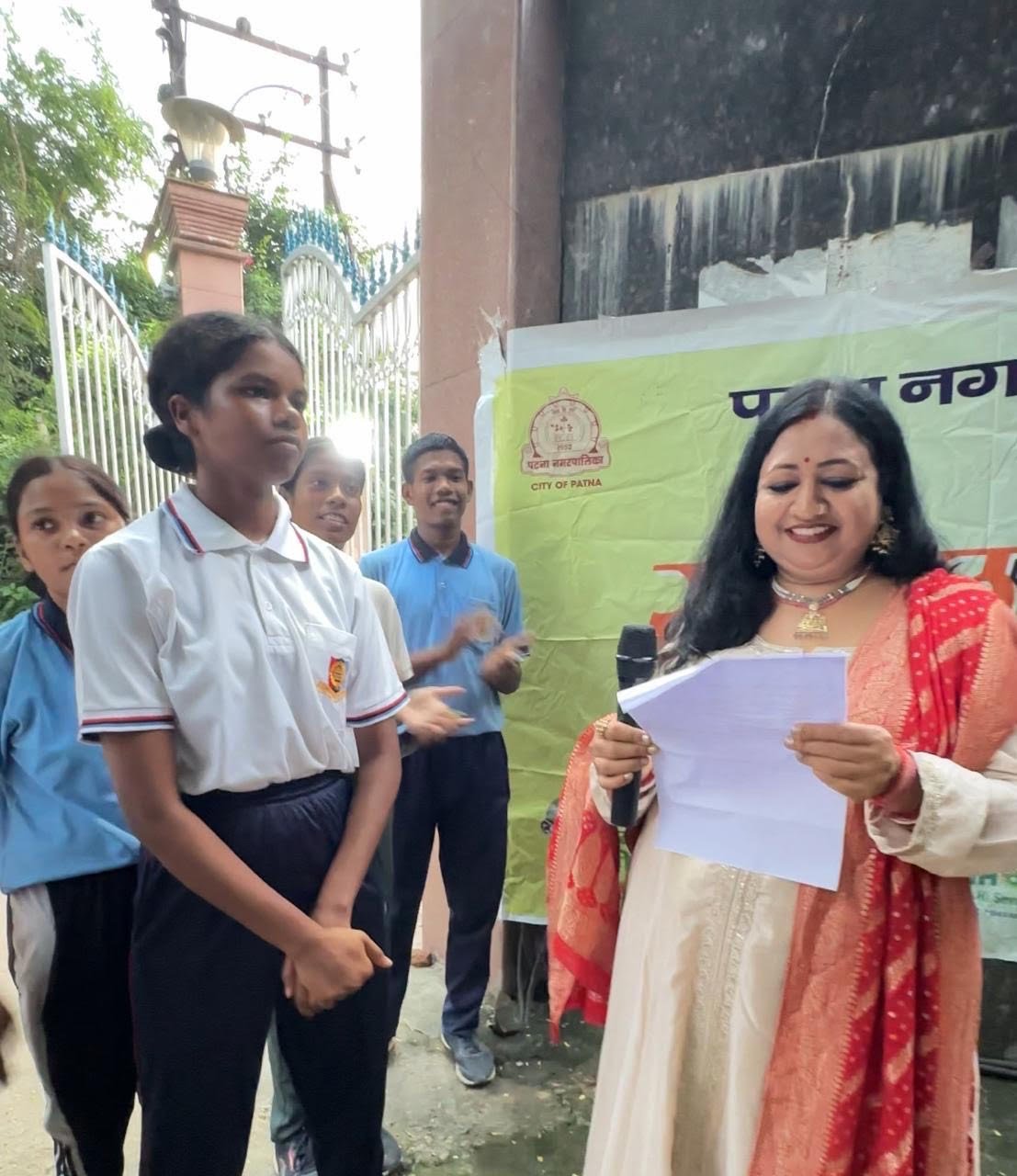 टॉक शो में बच्चों ने दिया स्वच्छता के टिप्स, कहा- सब मिलकर काम करें तो शहर होगा चकाचक
