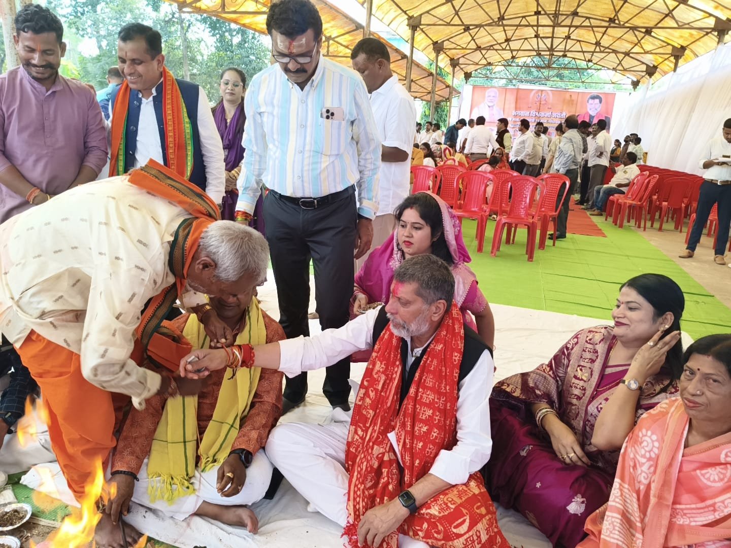 (जगदलपुर) विश्वकर्मा भगवान की आराधना करके नगर के समग्र विकास की प्रार्थना की निगम में 