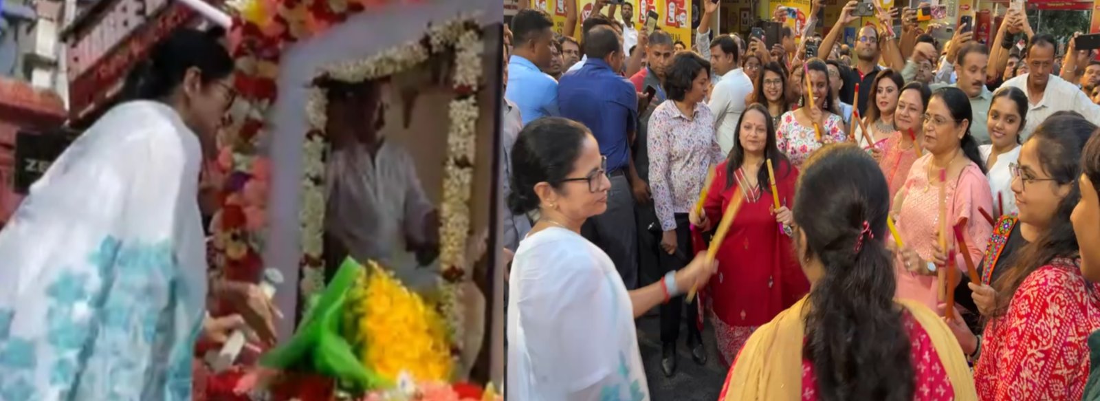 एकडालिया के मंडप में सीएम की आंखें नम हुई तो चक्रबेरिया में किया डांडिया