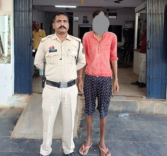 (राजनांदगांव) शांतिभंग करने वाले बदमाश पर कार्यवाही