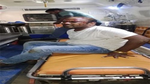 (दुर्ग) हाईवे पेट्रोलिंग ४ के कर्मचारियो द्वारा कुम्हारी पावर ग्रिड के पास गिरे घायल व्यक्ति को तत्काल हास्पिटल पहुंचाया