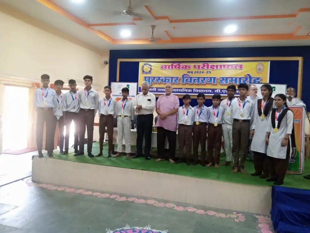 (कोरबा) सरस्वती शिशु मंदिर बुधवारी में वार्षिक परीक्षा परिणाम हुए घोषित