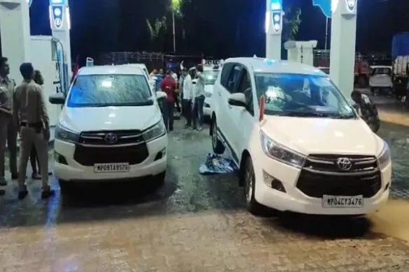 CM के काफिले की 19 गाड़ियों में डीजल की जगह भर दिया पानी, प्रशासन में हड़कंप; पेट्रोल पंप सील