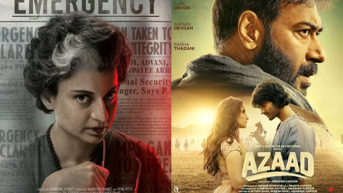 मंडे टेस्ट में इमरजेंसी और आजाद फेल, फतेह-गेम चेंजर का भी बॉक्स ऑफिस पर बुरा हाल