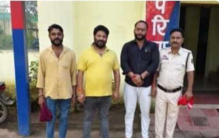 (कोरबा) भाजपा पार्षद को जान से मारने की धमकी देने वाले तीन आरोपी गिरफ्तार