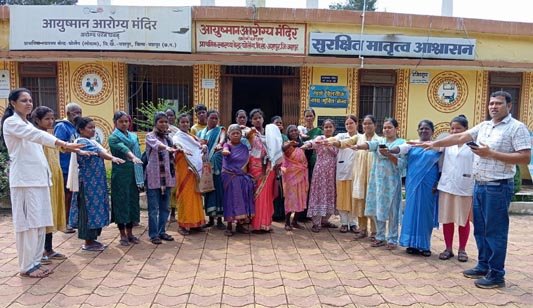  (जशपुरनगर) जिले के प्राथमिक, सामुदायिक तथा आयुष्मान आरोग्य मंदिर में राष्ट्रीय मानसिक स्वास्थ्य जन-जागरूकता कार्यक्रम का हुआ आयोजन