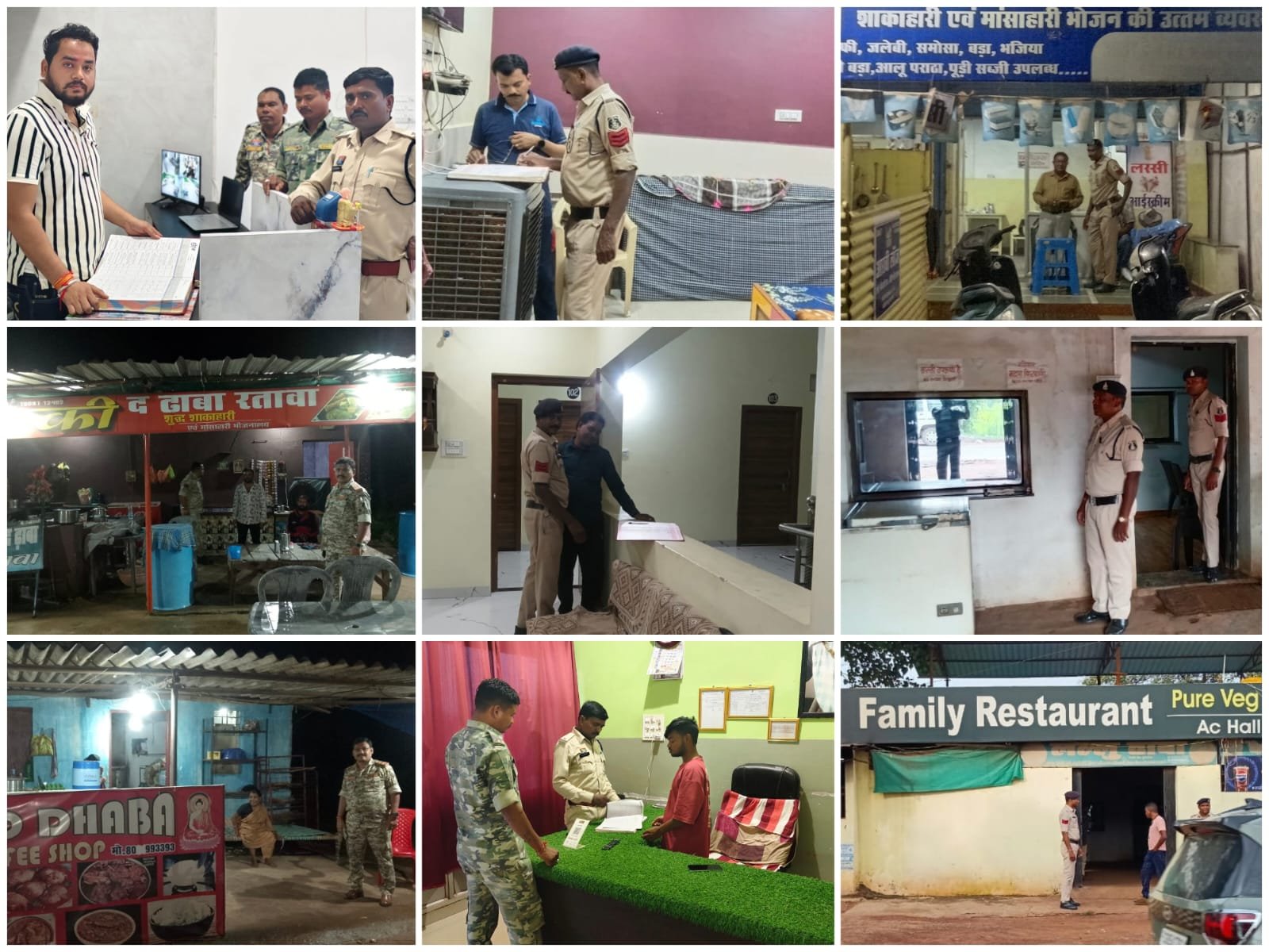 (धमतरी) एसपी के निर्देश पर सुरक्षा के मद्देनजर धमतरी पुलिस का अभियान-संदिग्धों पर कड़ी निगरानी