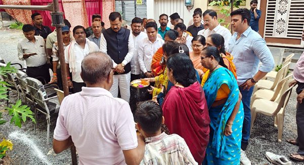 (रायपुर) सिंचाई कॉलोनी में विकास कार्यों का किया भूमिपूजन