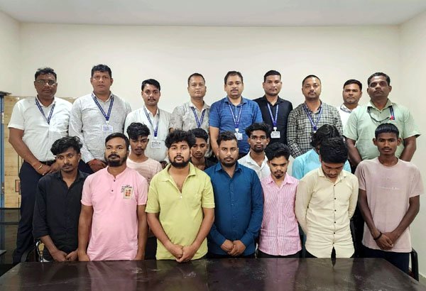 (रायपुर) साइबर ठगी के एक बड़े गिरोह का भांडाफोड़, 11 गिरफ्तार