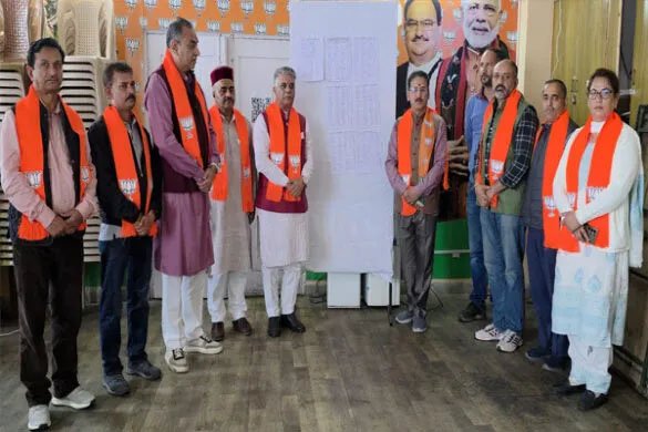 भाजपा प्रदेश अध्यक्ष का चुनाव घोषित,  आज नामांकन और कल घोषणा