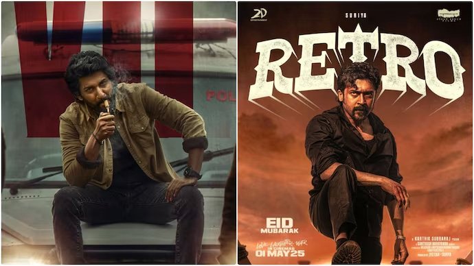 रेट्रो बनाम हिट 3 बॉक्स ऑफिस कलेक्शन डे 2: सूर्या और नानी के बीच दिखी कांटे की टक्कर