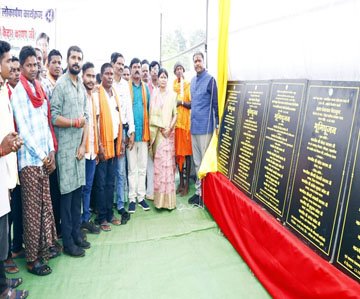 (नारायणपुर) वनमंत्री केदार कश्यप ने नारायणपुर विधानसभा में 02.64 करोड़ से अधिक के विकास कार्यों का किया भूमिपूजन