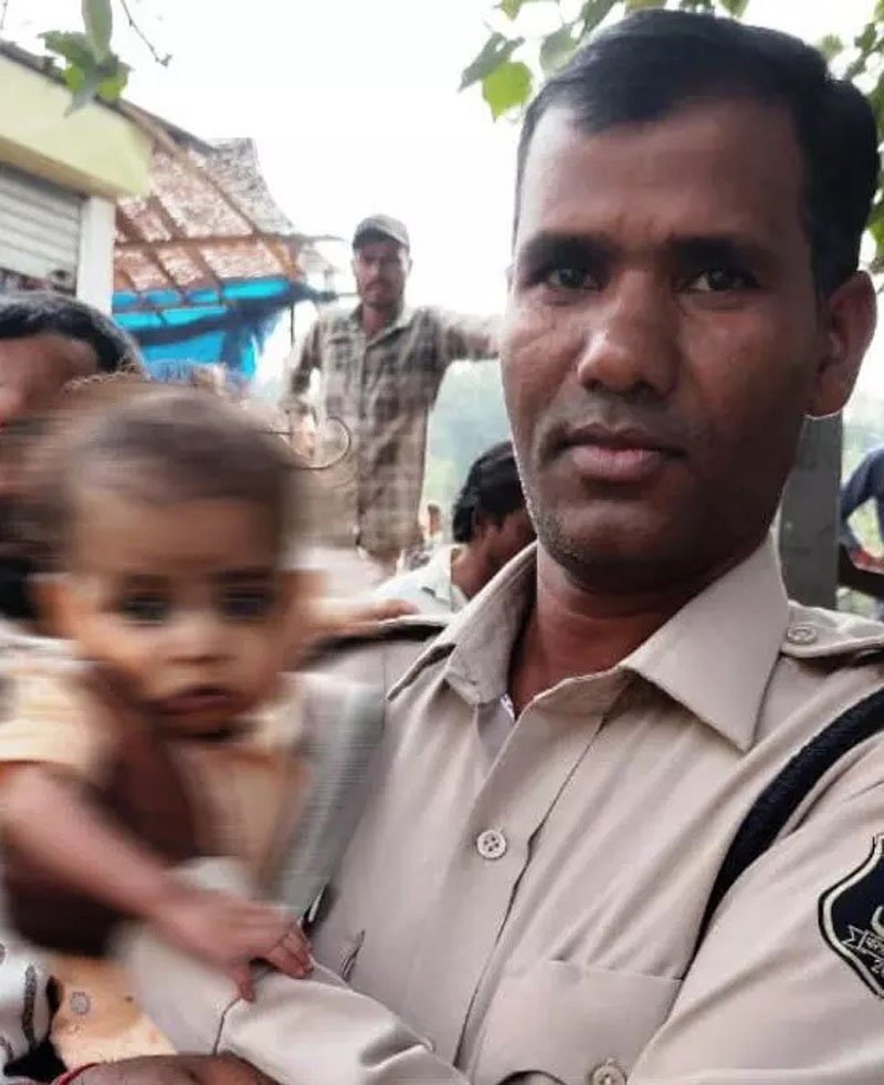 (बिलासपुर-रायपुर) आरक्षक बना देवदूत, बचाई महिला की जान