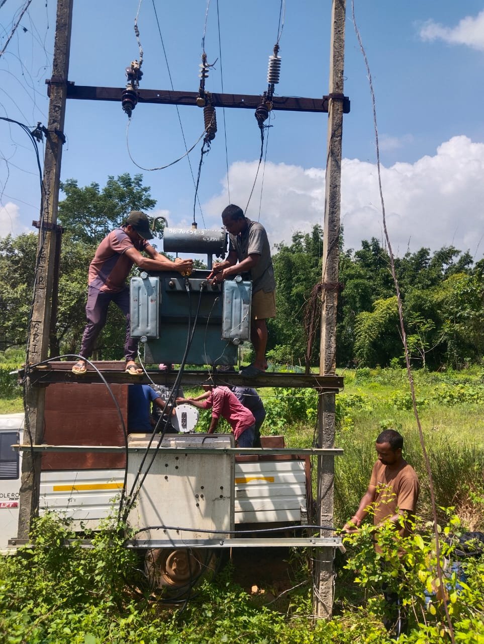 (जशपुरनगर,)  सीएम कैंप कार्यालय की त्वरित पहल से ग्राम शब्दमुंडा में लौटी रोशनी