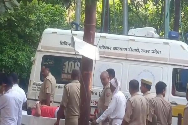 सर्राफा डकैती कांड में पुलिस की बड़ी कार्रवाई, एक लाख का इनामी बदमाश मुठभेड़ में गिरफ्तार