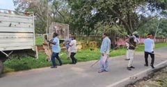  (मनेंद्रगढ़ ) स्वास्थ्य मंत्री श्याम बिहारी जायसवाल के निर्देश पर चिरमिरी से उत्पाती बंदरों  को किया जा रहा शिफ्ट