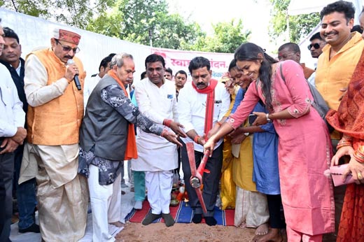 (कवर्धा) उप मुख्यमंत्री विजय शर्मा ने 4.41 करोड़ की नालंदा परिसर लाइब्रेरी का किया भूमिपूजन