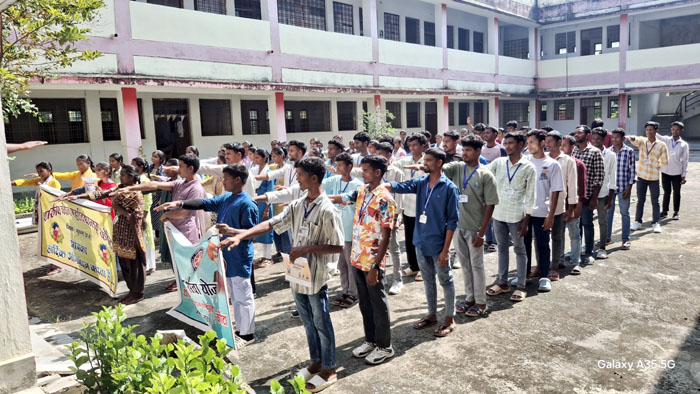 (सुकमा) नशा मुक्त भारत, खुशहाल भारत के तहत के कार्यक्रम का आयोजन