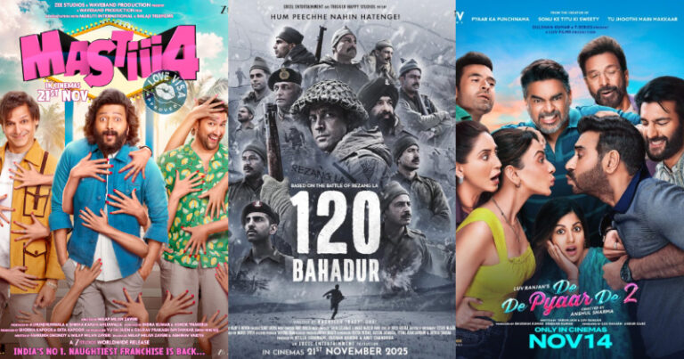 बॉक्स ऑफिस पर एक हफ्ते से पहले ही लाखों में सिमटी 120 बहादुर की कमाई, मस्ती 4 की कमाई भी घटी