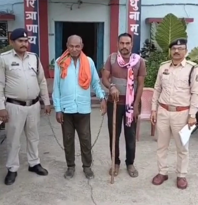 (रायपुर) मारपीट के मामले में पिता-पुत्र गिरफ्तार