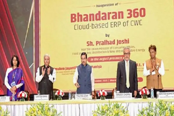 (नई दिल्ली)केंद्र ने फूड स्टोरेज और लॉजिस्टिक्स सिस्टम को मजबूत करने के लिए डिजिटल पहलों की शुरुआत की