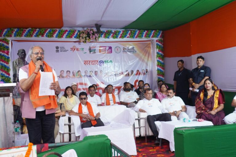 (बलौदा बाजार) बलौदा बाजार में ‘सरदार 150 ञ्च यूनिटी मार्च पदयात्राÓ का हुआ भव्य आयोजन