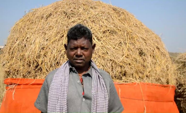 (कोरबा) मेहनत रंग लाई – किसान पोरा सिंह को मिली अच्छी पैदावार और बढ़ा समर्थन मूल्य बना संबल