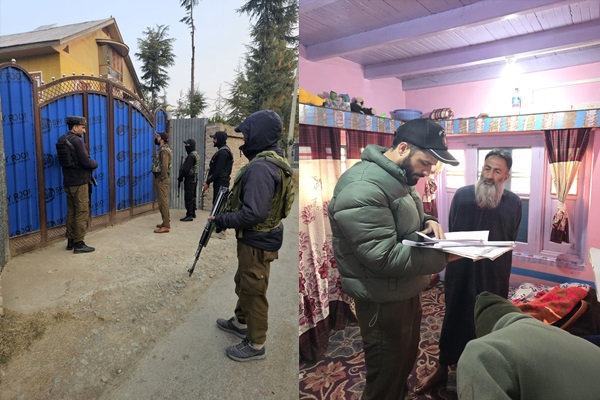 (श्रीनगर)जम्मू-कश्मीर में आतंकवाद की कमर तोडऩे वाला एक्शन, सुरक्षाबलों ने छापे के बाद हिरासत में लिए कई संदिग्ध