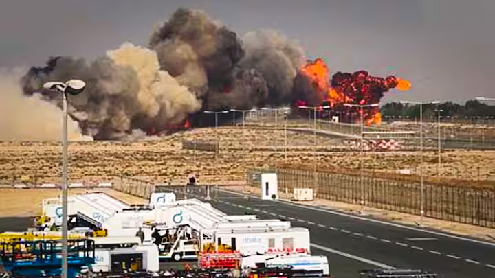 दुबई में एयर शो के दौरान तेजस लड़ाकू विमान दुर्घटनाग्रस्त, पायलट की मौत