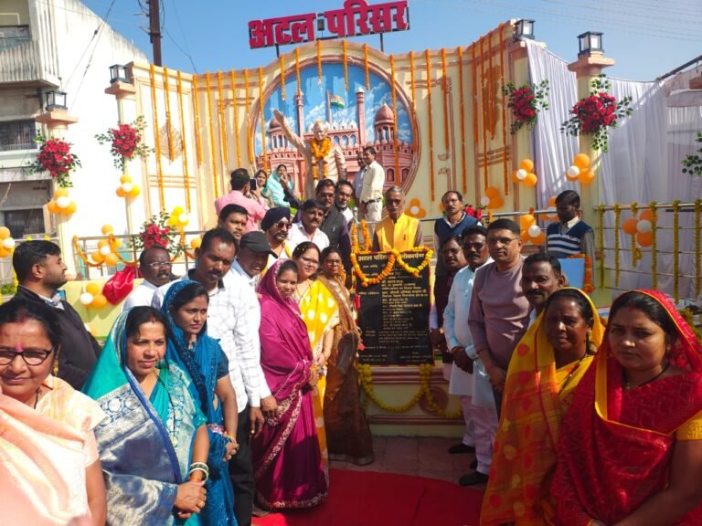 (धमतरी) नगरी में अटल परिसर का लोकार्पण, जन-जन तक पहुँचेगी अटल जी की विचारधारा – बालजीत छाबड़ा