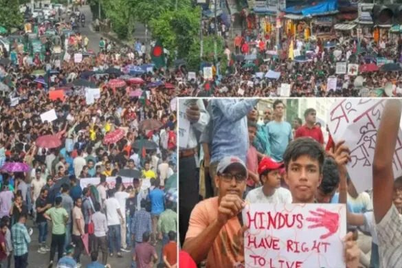 (ढाका)बांग्लादेश में हिंदुओं पर बढ़ते हमलों के बीच नई सियासी करवट, चुनाव में उतरी ‘बीएमजेपीÓ; भारत को दी ये नसीहत