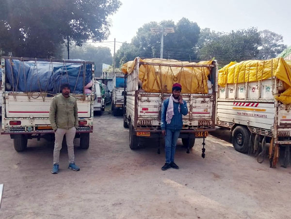 (जशपुर) जशपुर पुलिस ने पकड़ा 120 क्विंटल अवैध धान