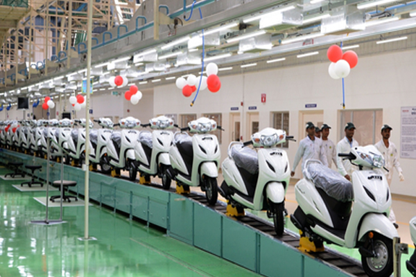 (नई दिल्ली)दोपहिया वाहनों की थोक बिक्री सालाना आधार पर 19 प्रतिशत बढ़ी