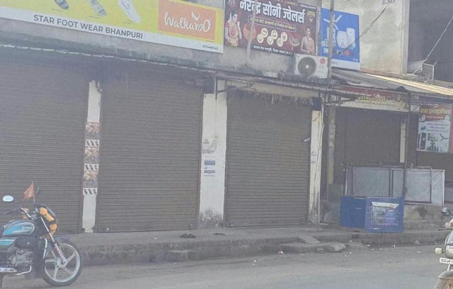 (रायपुर) कांकेर की घटना के विरोध में छत्तीसगढ़ बंद, कई शहरों में बाजार और स्कूल रहे बंद