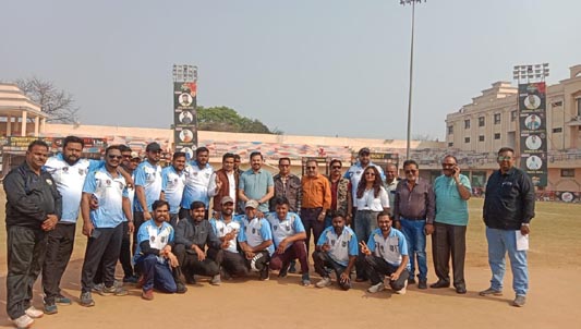 (रायपुर)एस जर्नोस ने डीबी डिजिटल को हराकर किया सेमीफाइनल में प्रवेश , लवी मैन ऑफ द मैच