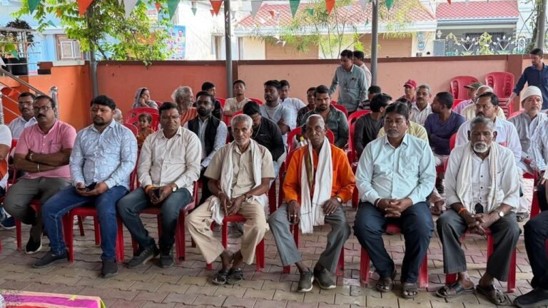 (रायपुर)वीबी-जी राम जी को लेकर भाजपा किसान मोर्चा ने चौपाल लगाई