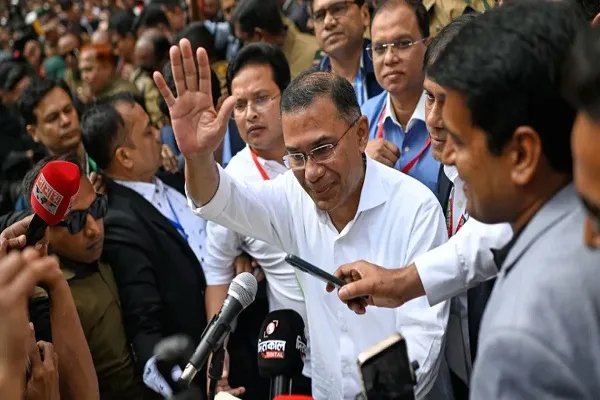 (ढाका)बांग्लादेश में तारिक रहमान का पीएम बनना तय, 20 साल बाद बीएनपी पार्टी की हुई जीत; हासिल किया बहुमत