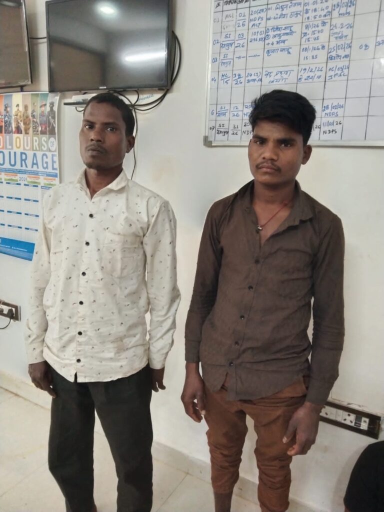 ( दुर्ग) कुम्हारी में 1.318 किलो गांजा सहित आरोपी गिरफ्तार