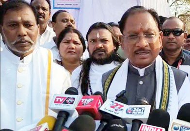 (बलौदाबाजार) गिरौदपुरी मेले में पहुंचे सीएम साय, होली पर ड्राई डे यथावत रखने का ऐलान