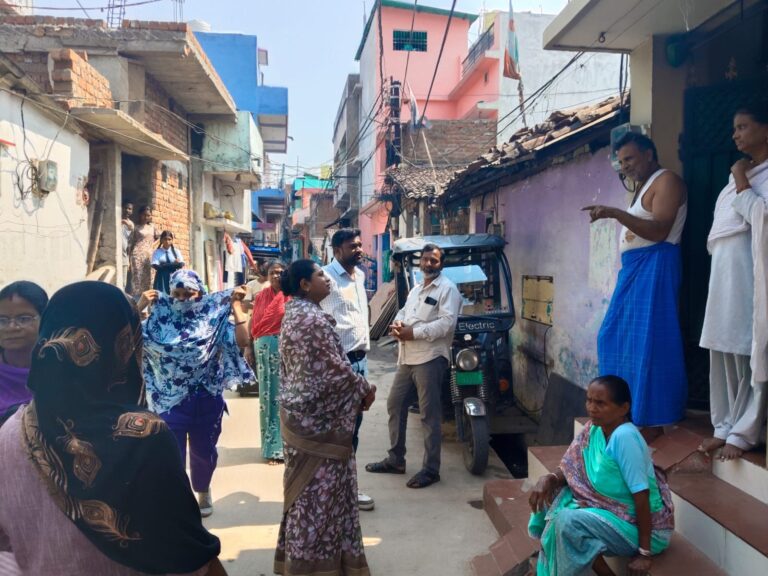 स्वच्छ सर्वेक्षण 2025-26: कालीमाता वार्ड के शक्ति नगर में ‘मुक्कड़’ बंद कराने निगम का जनजागरूकता अभियान