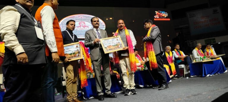 लेट्स इंस्पायर बिहार के अंतर्गत बिहार डेवलपमेंट समिट 2026 में राकेश सिंह का स्वागत