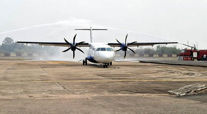 (रायपुर) बस्तर को बड़ी राहत: जगदलपुर-रायपुर फ्लाइट सेवा दोबारा शुरू, 55 मिनट में होगा सफर